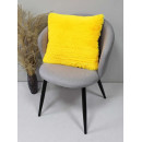 Подушка декоративная MATEX PLUSH. Размер: 43x43 Цвет: желтый (53-286) 