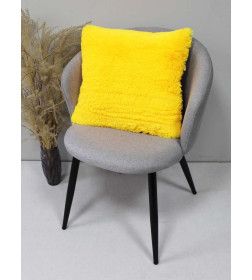 Подушка декоративная MATEX PLUSH. Размер: 43x43 Цвет: желтый