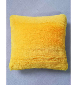 Подушка декоративная MATEX PLUSH. Размер: 43x43 Цвет: желтый