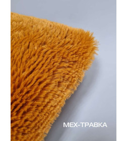 Подушка декоративная MATEX PLUSH. Размер: 43x43 Цвет: коричневый