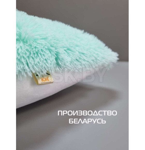 Подушка декоративная MATEX PLUSH. Размер: 43x43 Цвет: бирюзовый (55-679) 