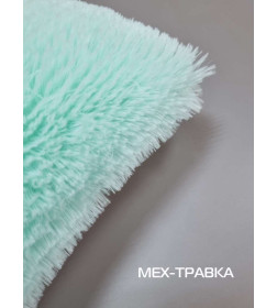 Подушка декоративная MATEX PLUSH. Размер: 43x43 Цвет: бирюзовый