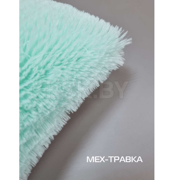 Подушка декоративная MATEX PLUSH. Размер: 43x43 Цвет: бирюзовый (55-679) 