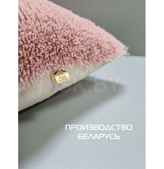 Подушка декоративная MATEX PLUSH. Размер: 43x43 Цвет: темно-розовый (56-041) 