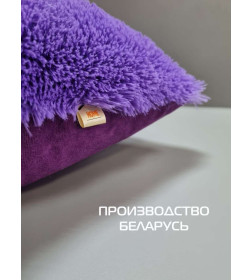 Подушка декоративная MATEX PLUSH. Размер: 43x43 Цвет: фиолетовый