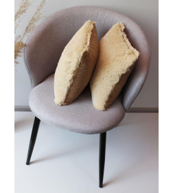Подушка декоративная MATEX PLUSH LINE. КОМПЛЕКТ 2 ШТ.. Размер: 35x35 Цвет: темно-бежевый