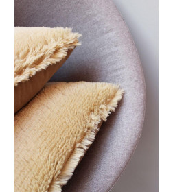 Подушка декоративная MATEX PLUSH LINE. КОМПЛЕКТ 2 ШТ.. Размер: 35x35 Цвет: темно-бежевый