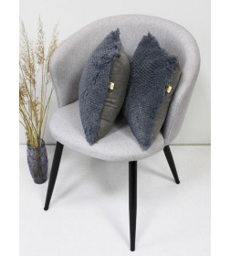 Подушка декоративная MATEX PLUSH LINE. КОМПЛЕКТ 2 ШТ.. Размер: 35x35 Цвет: темно-серый