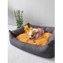 Подушка-лежанка MATEX PET PLUSH. ДЛЯ ЖИВОТНЫX. Размер: 42x36 Цвет: коралловый (55-891) 