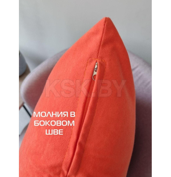 Наволочка декоративная MATEX VELOURS. Размер: 50x70 Цвет: лососевый (61-281) 