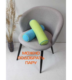 Подушка декоративная MATEX ВАЛИК.ECOLOGY VELOURS. Размер: 39x10 Цвет: СВЕТЛО-ГОЛУБОЙ.