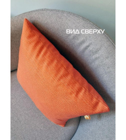 Подушка декоративная MATEX CORFU. Размер: 35x35 Цвет: терракотовый