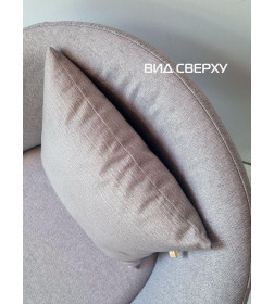 Подушка декоративная MATEX CORFU. Размер: 35x35 Цвет: светло-серый