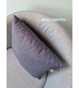 Подушка декоративная MATEX CORFU. Размер: 35x35 Цвет: темно-серый