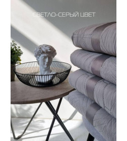 Покрывало MATEX DECORATIVE COVER. TROPIC. Размер: 200x220 Цвет: светло-серый