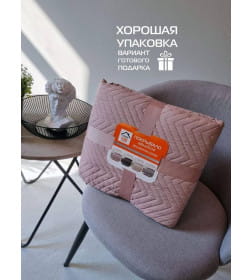 Покрывало MATEX DECORATIVE COVER. GEOMETRY. Размер: 200x220 Цвет: розовый