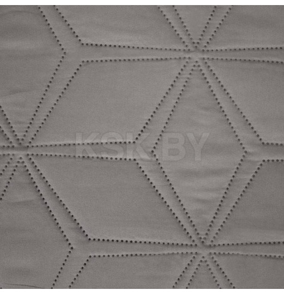 Покрывало MATEX DECORATIVE COVER. FLOWER. Размер: 200x220 Цвет: светло-серый (62-813) 