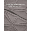 Покрывало MATEX DECORATIVE COVER. FLOWER. Размер: 200x220 Цвет: светло-серый (62-813) 