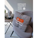 Покрывало MATEX DECORATIVE COVER. FLOWER. Размер: 200x220 Цвет: светло-серый (62-813) 