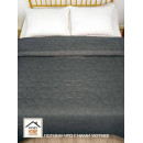 Покрывало MATEX DECORATIVE COVER. FLOWER. Размер: 200x220 Цвет: темно-серый (62-820) 