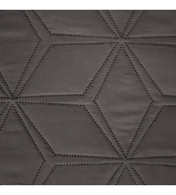 Покрывало MATEX DECORATIVE COVER. FLOWER. Размер: 200x220 Цвет: темно-серый