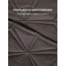 Покрывало MATEX DECORATIVE COVER. FLOWER. Размер: 200x220 Цвет: темно-серый (62-820) 