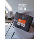 Покрывало MATEX DECORATIVE COVER. FLOWER. Размер: 200x220 Цвет: темно-серый (62-820) 