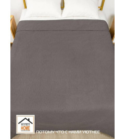 Покрывало MATEX DECORATIVE COVER. LEAFS. Размер: 200x220 Цвет: темно-серый