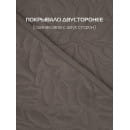 Покрывало MATEX DECORATIVE COVER. LEAFS. Размер: 200x220 Цвет: темно-коричневый (63-698) 