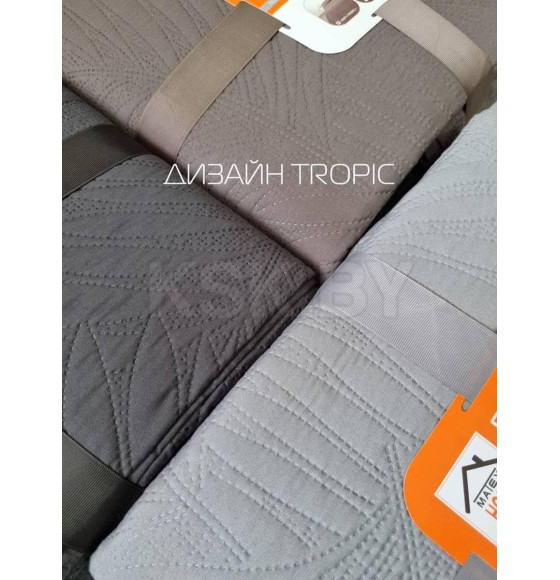 Покрывало MATEX DECORATIVE COVER. TROPIC. Размер: 200x220 Цвет: темно-коричневый (63-711) 