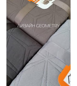 Покрывало MATEX DECORATIVE COVER. FLOWER. Размер: 220x240 Цвет: темно-серый