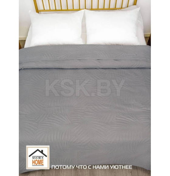 Покрывало MATEX DECORATIVE COVER. TROPIC. Размер: 220x240 Цвет: светло-серый (63-766) 