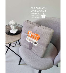 Покрывало MATEX DECORATIVE COVER CUBIC Размер: 220x240 Цвет: Светло-серый Артикул: 65-142