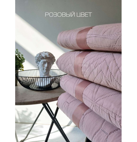 Покрывало MATEX DECORATIVE COVER CUBIC Размер: 220x240 Цвет: Розовый Артикул: 65-340 (65-340) 