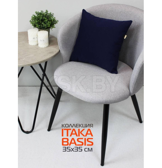 Подушка декоративная MATEX ITAKA BASIS. Размер: 35x35 Цвет: Синий (63-988) 