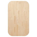 Столешница овальная (сосна/ель) 600х1200х28 мм