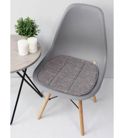 Подушка для сиденья MATEX ELEGANT  (Комплект 4шт.)  (Комплект 4шт.)  Размер: 39x39 Цвет: бежевый меланж Артикул: 64-756
