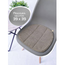 Подушка для сиденья MATEX ELEGANT  Размер: 39x39 Цвет: светло-бежевый Артикул: 64-695 (64-695) 