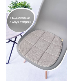 Подушка для сиденья MATEX ELEGANT  (Комплект 4шт.)  Размер: 39x39 Цвет: светло-коричневый Артикул: 65-104