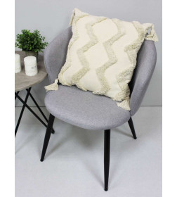 Наволочка декоративная MATEX TUFTED  Размер: 30х50 Цвет: молочный;бежевый нейтральный Артикул: ALEX-011