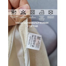 Наволочка декоративная MATEX TUFTED  Размер: 45х45 Цвет: белый;ванильно-бежевый Артикул: ALEX-016 (ALEX-016) 