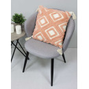 Наволочка декоративная MATEX TUFTED  Размер: 45х45 Цвет: молочный;персиковый Артикул: ALEX-028 (ALEX-028) 