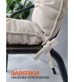 Подушка для сиденья MATEX CORFU LOUNGE  Размер: 80x45 Цвет: бежевый Артикул: 64-930
