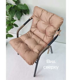 Подушка для сиденья MATEX CORFU LOUNGE  Размер: 80x45 Цвет: светло-коричневый Артикул: 64-947