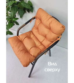 Подушка для сиденья MATEX CORFU LOUNGE  Размер: 80x45 Цвет: оранжевый Артикул: 64-954