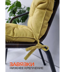 Подушка для сиденья MATEX CORFU LOUNGE  Размер: 80x45 Цвет: оливковый Артикул: 64-985