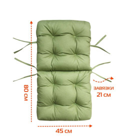 Подушка для сиденья MATEX CORFU LOUNGE  Размер: 80x45 Цвет: фисташковый Артикул: 64-992