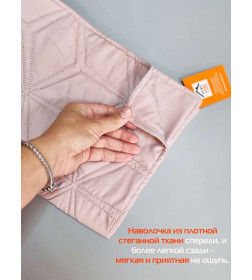 Наволочка декоративная MATEX PILLOWCASES FLOWER Размер: 50x70 Цвет: розовый Артикул: 65-289