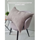 Наволочка декоративная MATEX PILLOWCASES CUBIC Размер: 50x70 Цвет: светло-серый Артикул: 65-296 (65-296) 