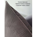 Наволочка декоративная MATEX PILLOWCASES CUBIC Размер: 50x70 Цвет: темно-серый Артикул: 65-302 (65-302) 